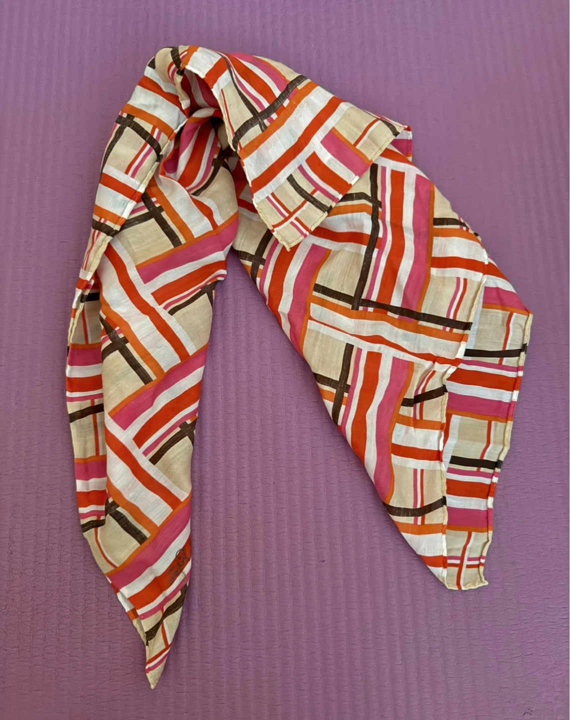 ⚽️Colorful Striped Scarf