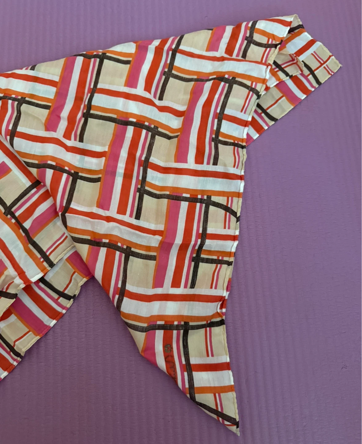⚽️Colorful Striped Scarf - photo 3