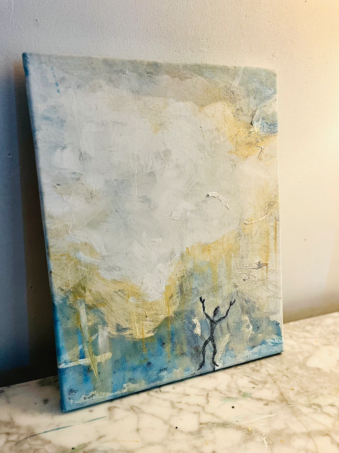“It’s All Too Much” Abstract Painting - photo 2