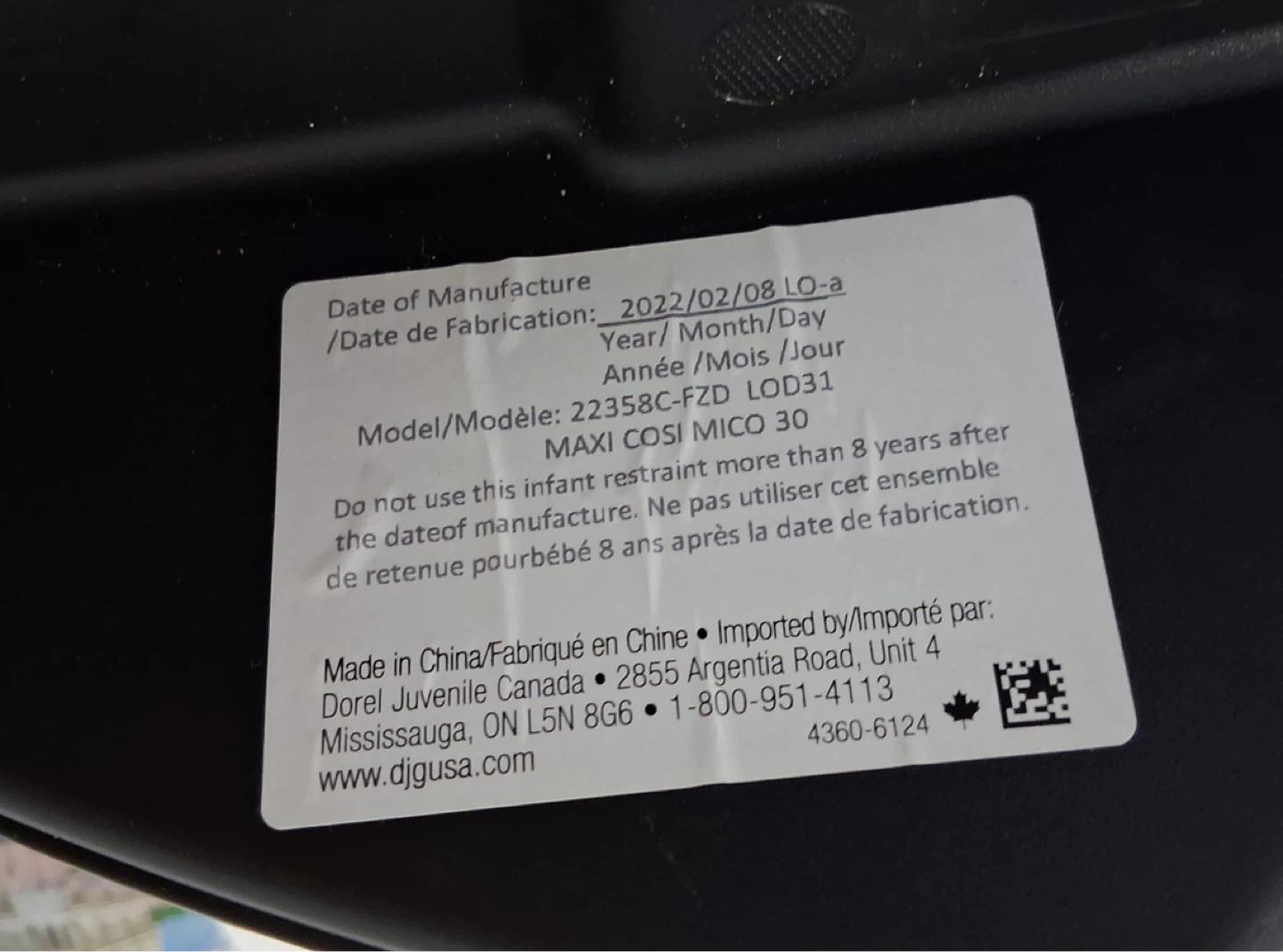 Maxi-Cosi Mica 30 Infant Car Seat Base - photo 2