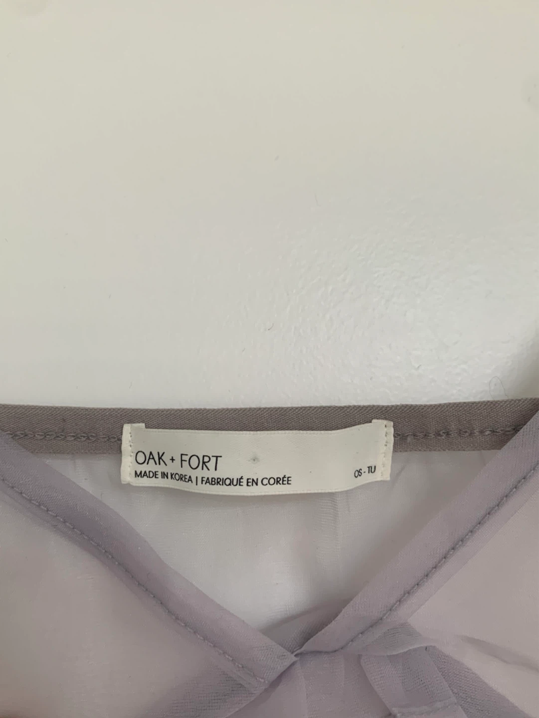 OAK + FORT sheer overlay cami dress - photo 2