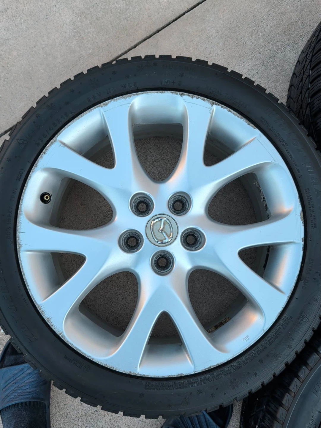 Mazda Rim for sale with tires 235/45R18