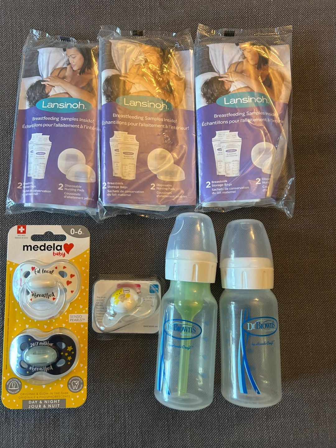 Breast Milk Bags, Nursing Pads, Baby Bottles & Pacifiers