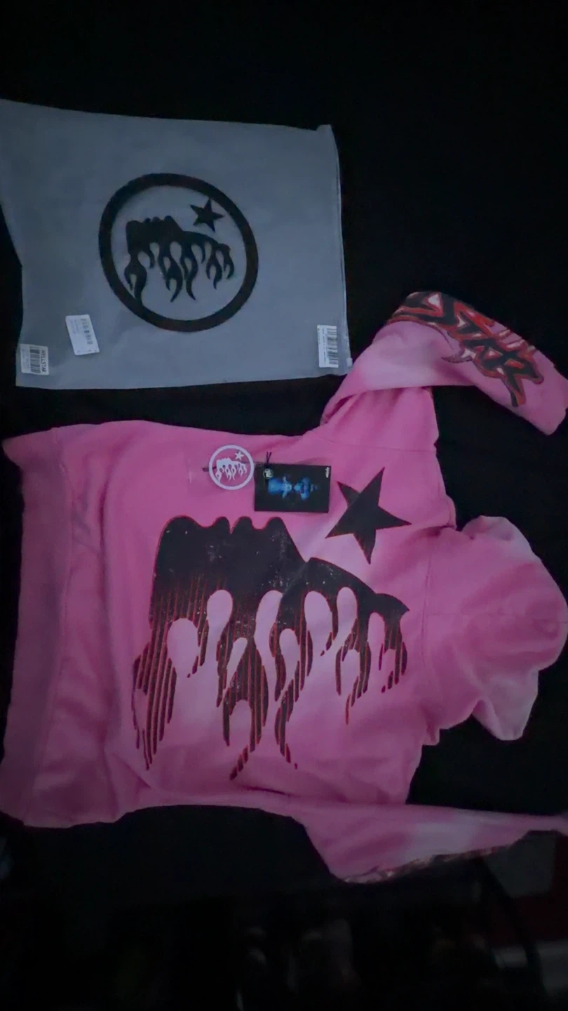 Hellstar pink hoodie - photo 2