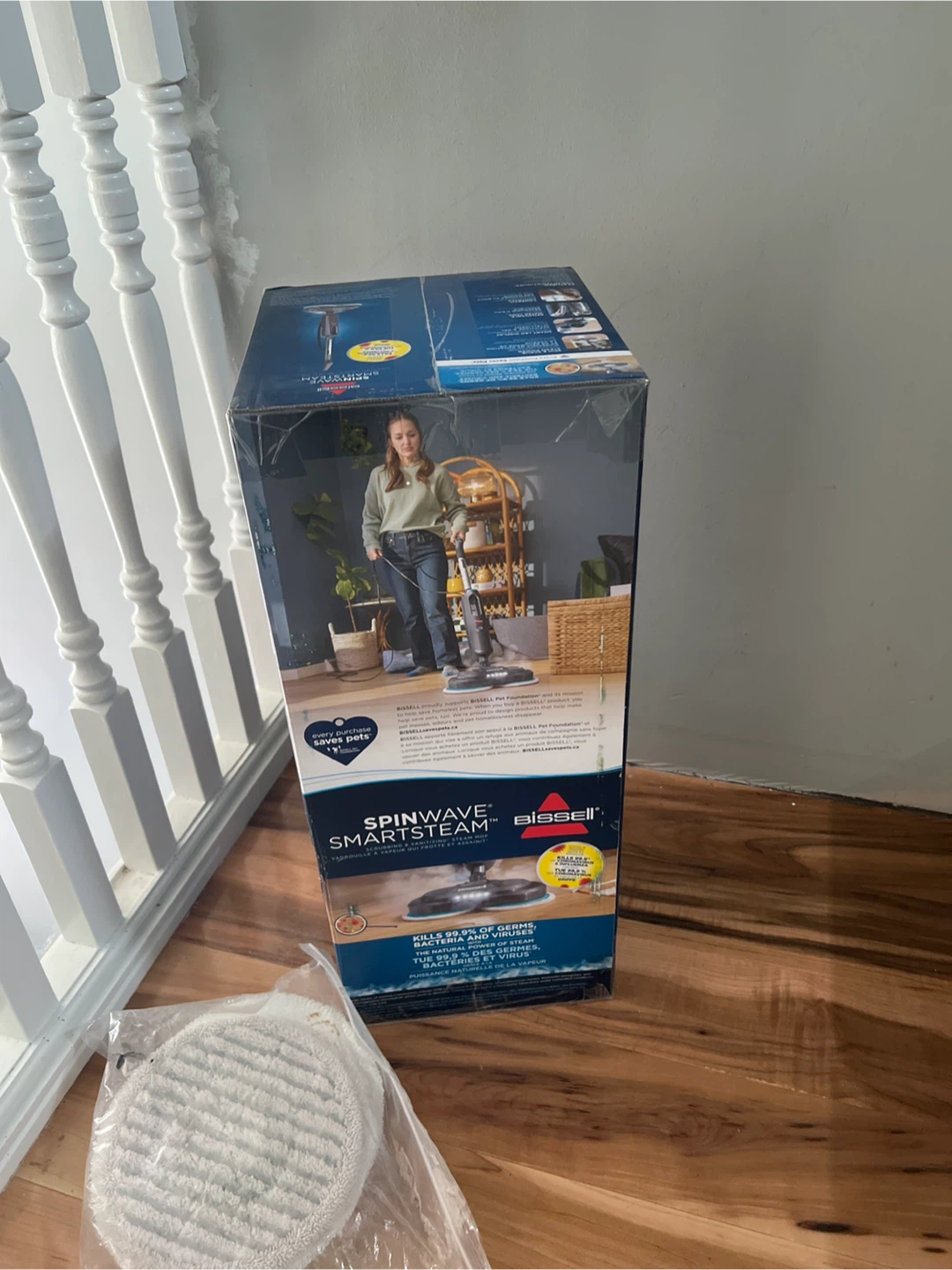 BISSELL SpinWave SmartSteam Hard Floor Mop