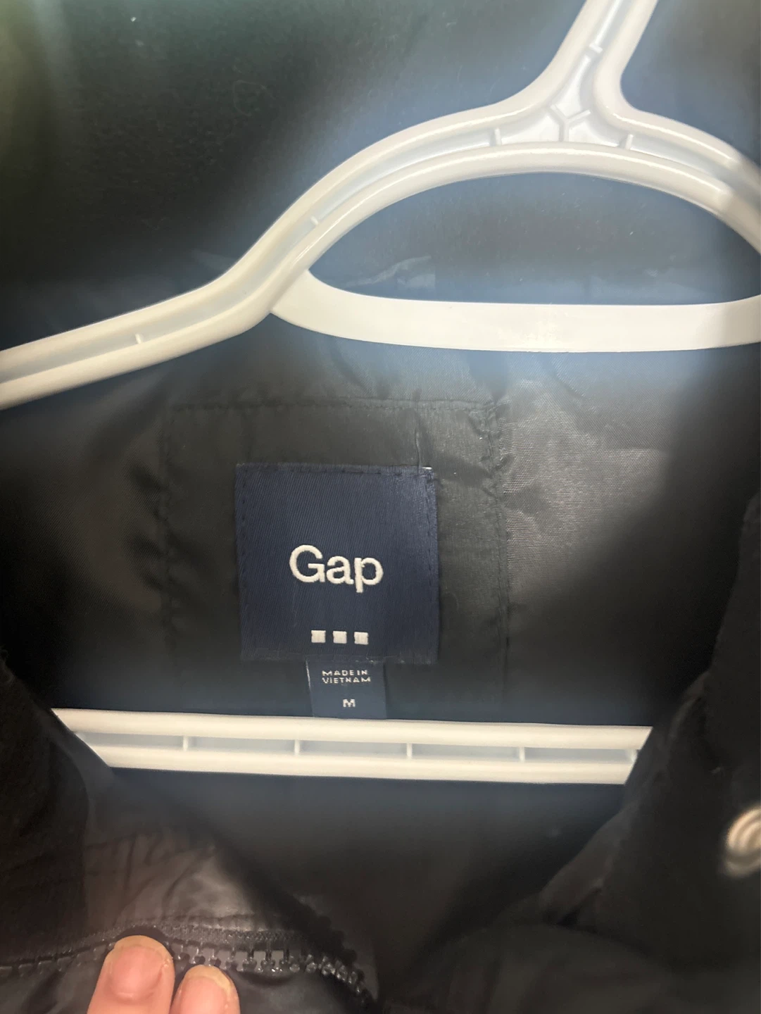 Gap Puffer Vest Medium Black - photo 2
