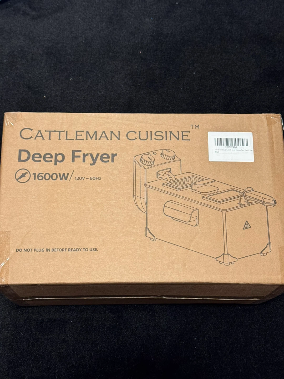 Cattleman Deep Fryer, 1600W, 3L - photo 4
