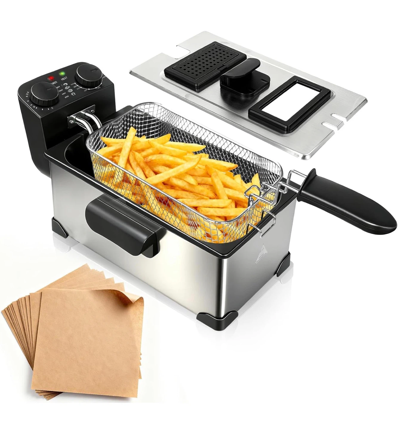 Cattleman Deep Fryer, 1600W, 3L