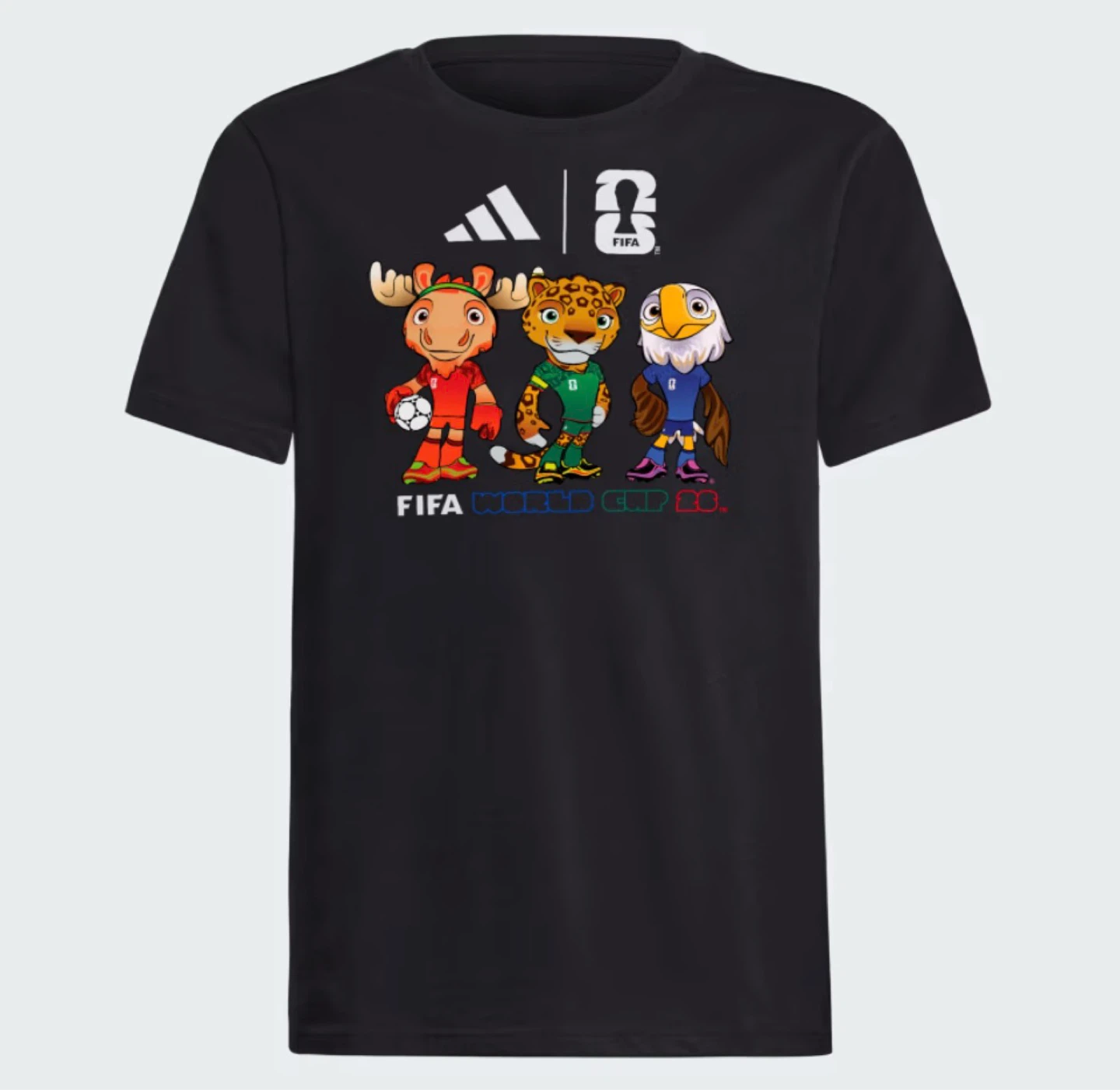 Adidas FIFA World Cup Qatar 2022 Mascot T-Shirt - L size