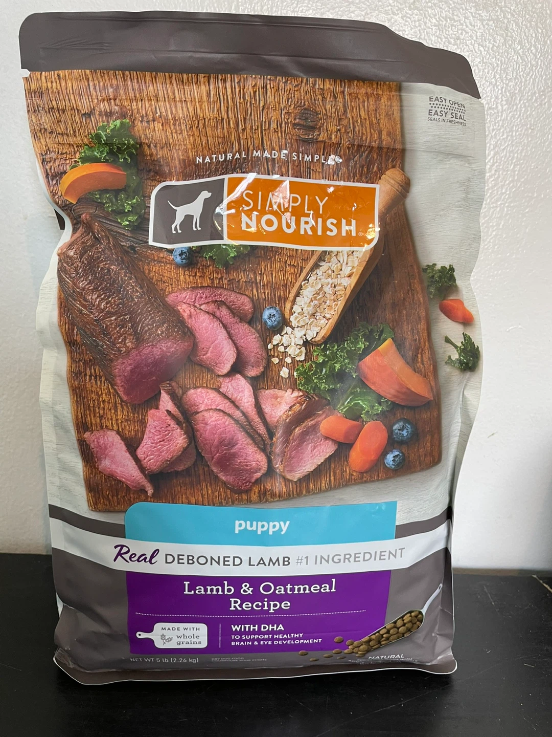 Brand New Puppy Food 5lbs Chicken Free