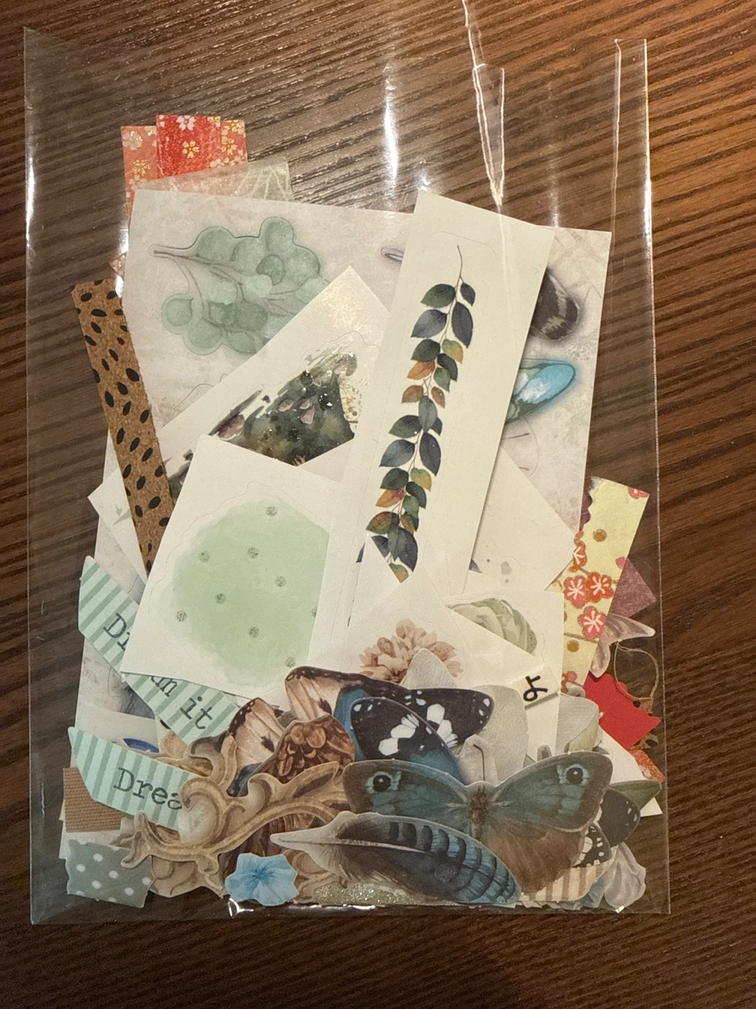 Assorted Crafting Stickers & Ephemera