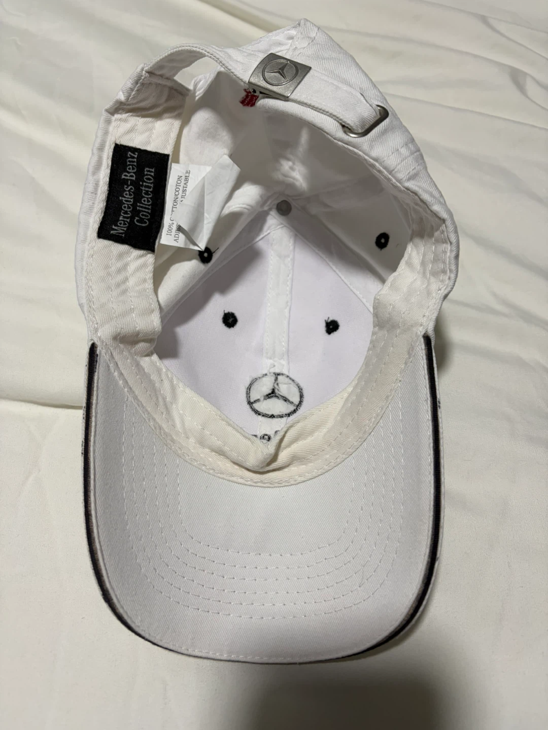 White Mercedes-Benz Collection Baseball Cap - photo 2