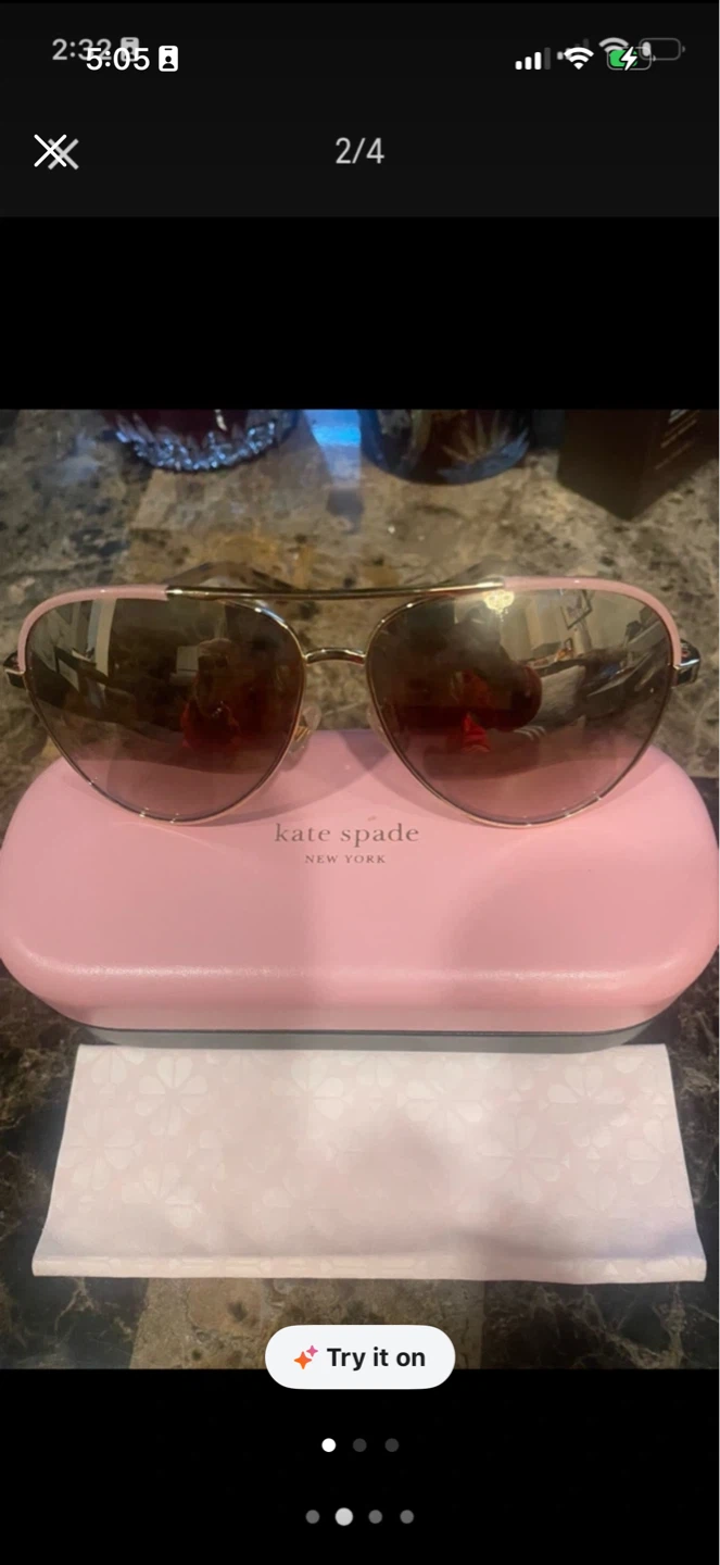 Kate Spade New York Aviator Sunglasses - photo 2
