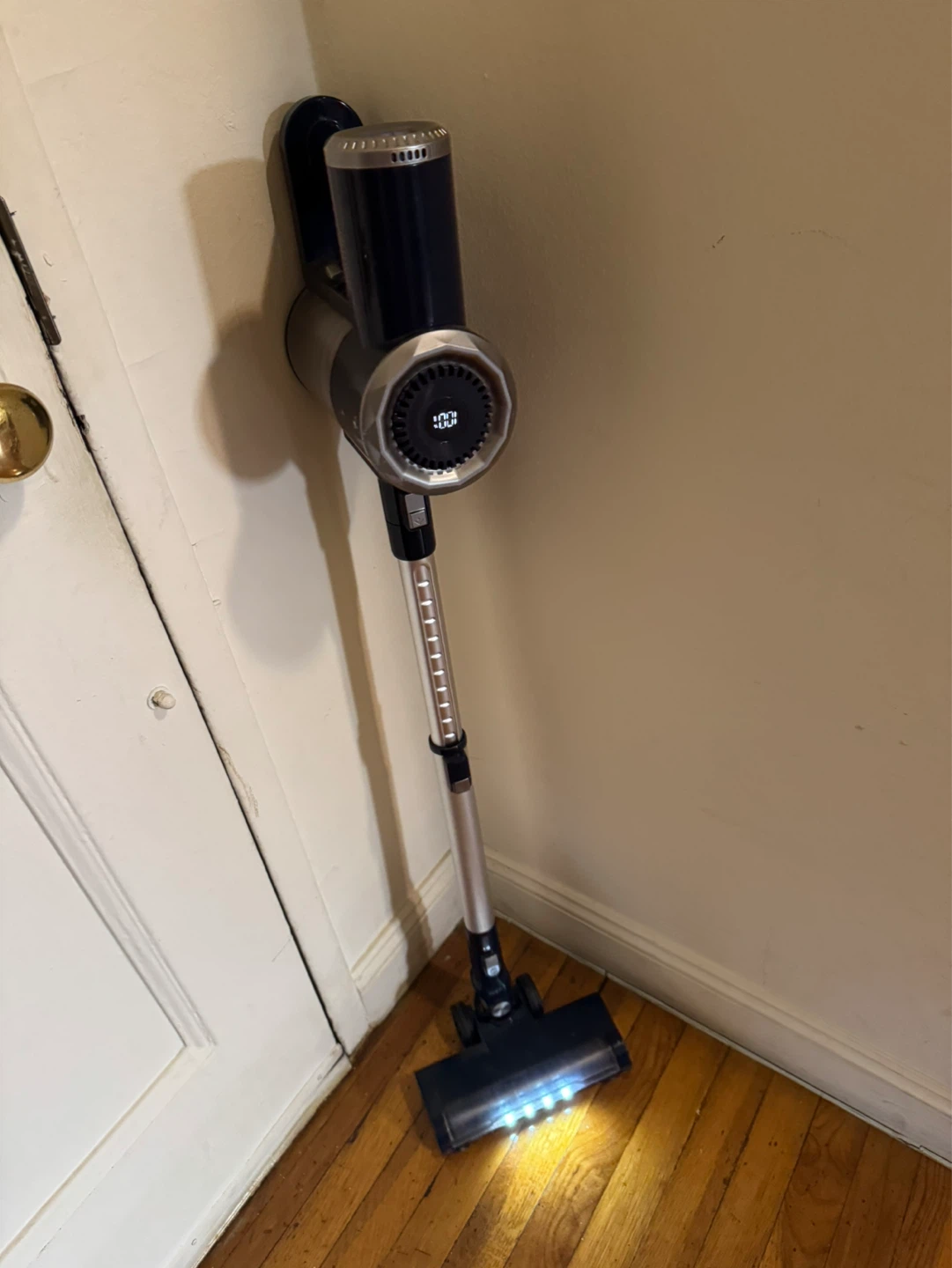 Blue Cordless Stick Vacuum Cleaner