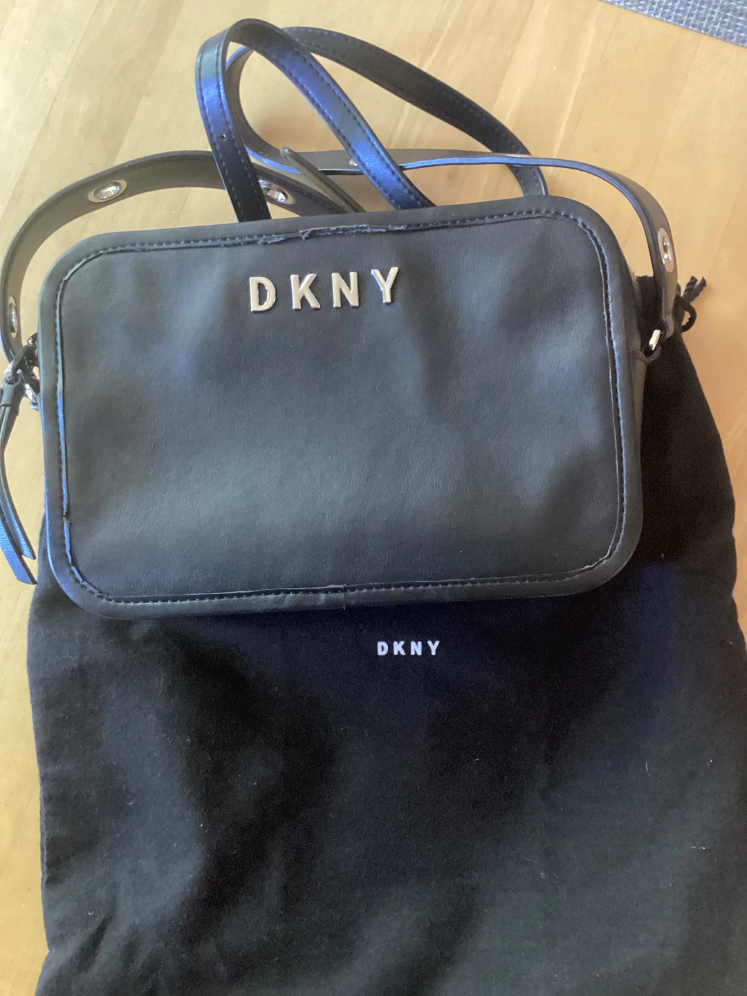 DKNY leather purse