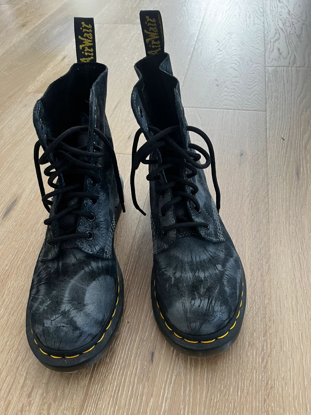 Dr. Martens 1460 Tie-Dye Suede Boots
