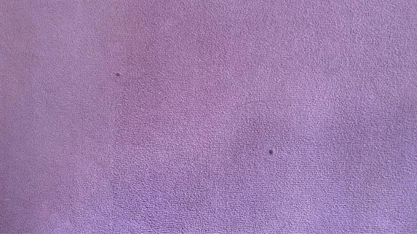 Purple Suede Sofa with Pillows - photo 5