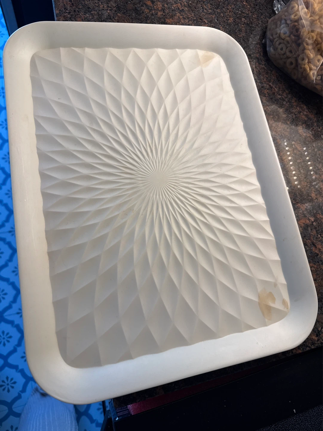 White Serving Tray