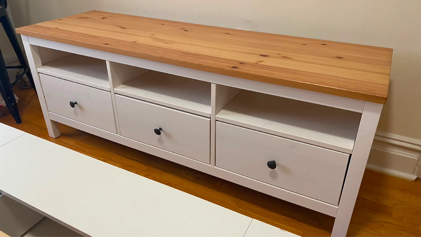 Ikea Entertainment Unit with Drawers and Shelves