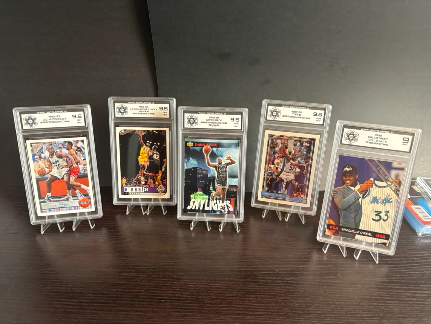 Shaquille O’Neal Rookie & Early Career Graded Cards