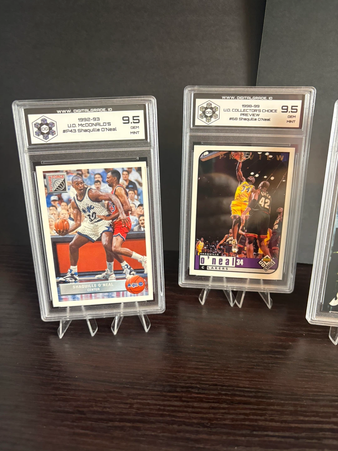 Shaquille O’Neal Rookie & Early Career Graded Cards - photo 3
