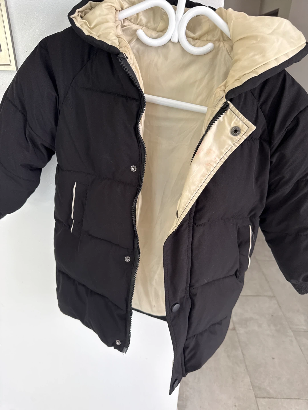 Kids Reversible Puffer Jacket