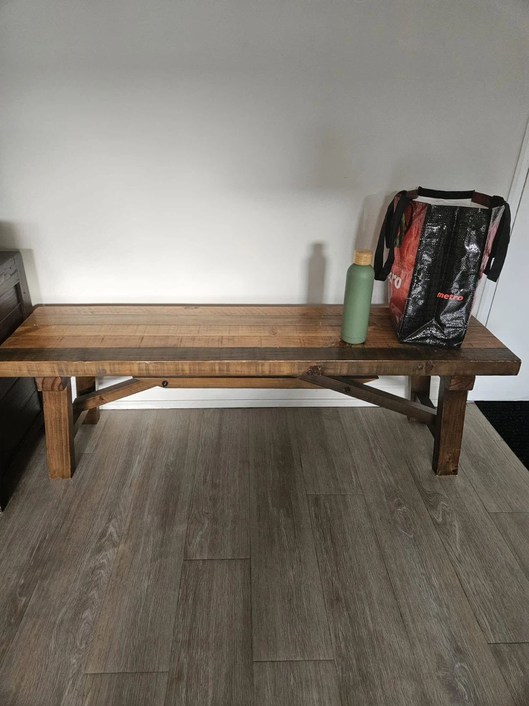 Table with bench - photo 2