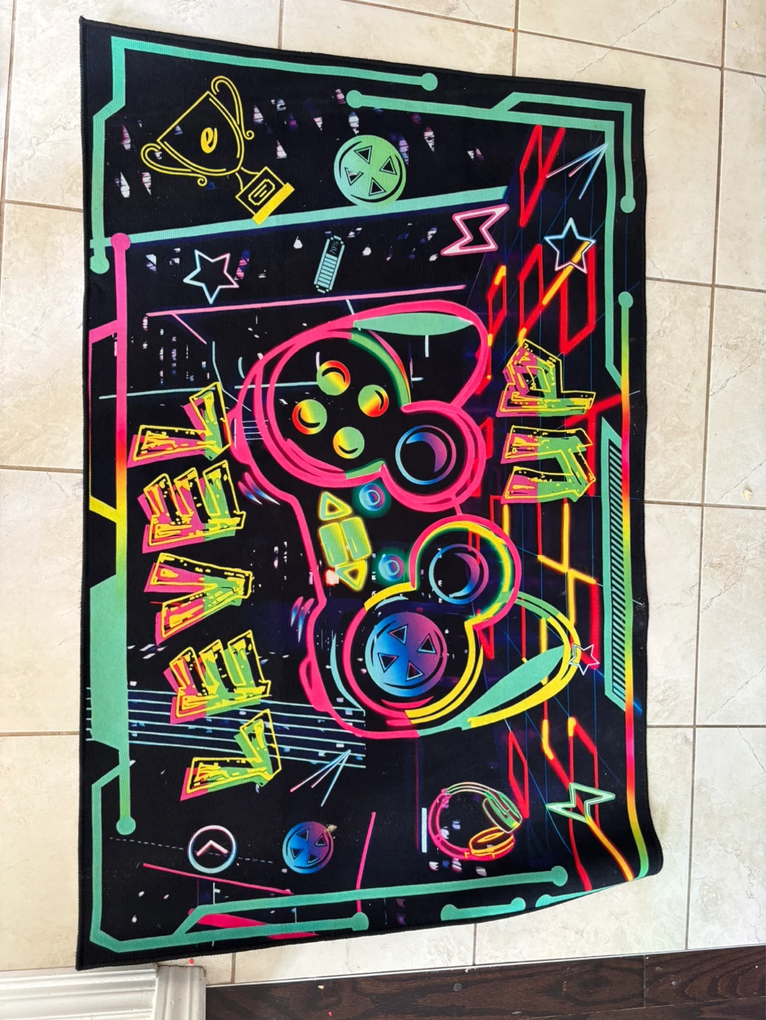 Gaming Controller Area Rug