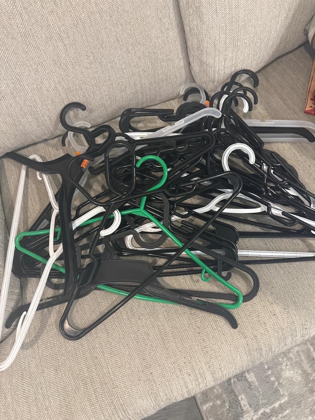 Mixed Plastic Hangers Bundle