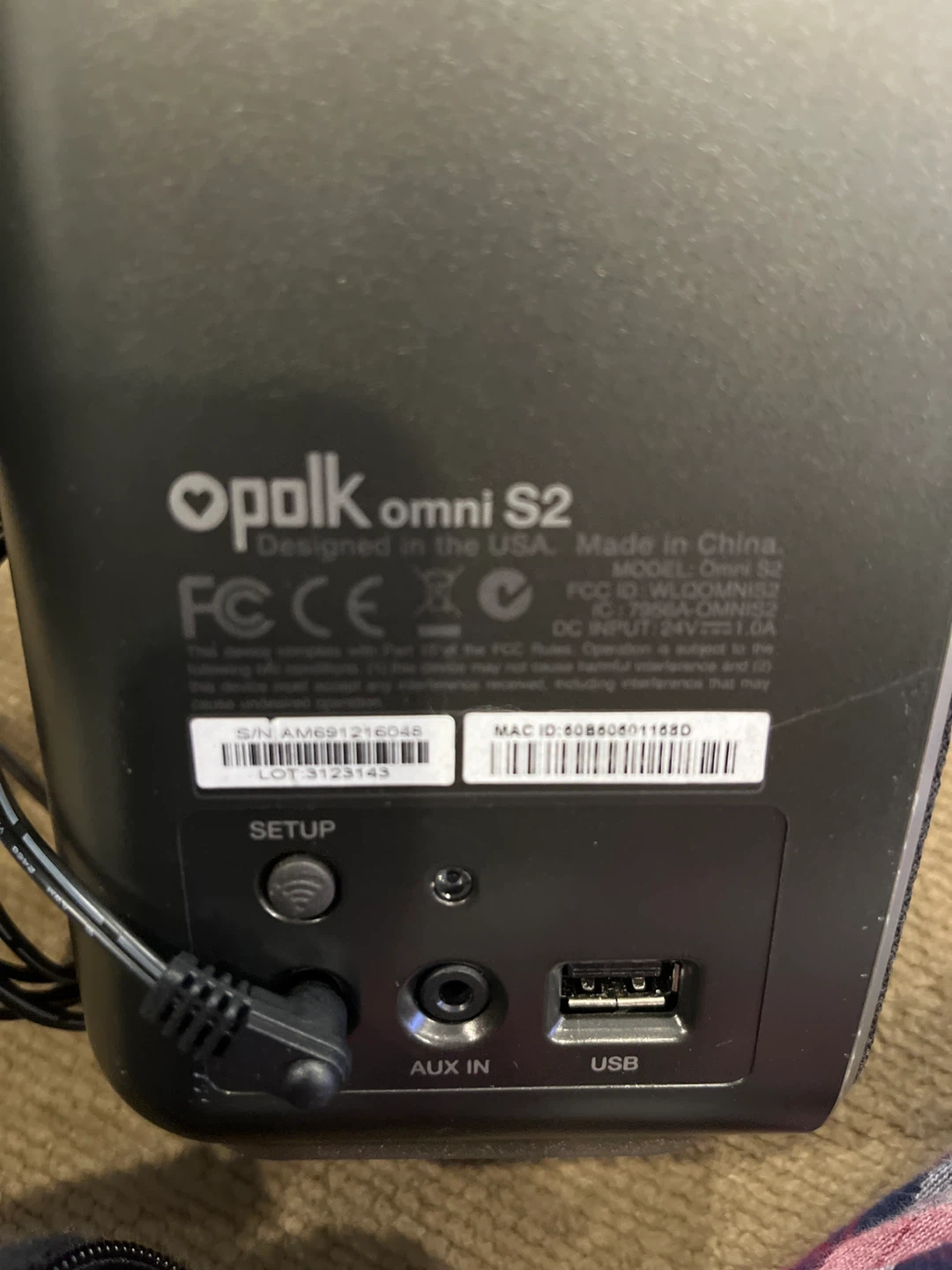 Polk Omni S2 Wireless Speaker ⚽️ - photo 3