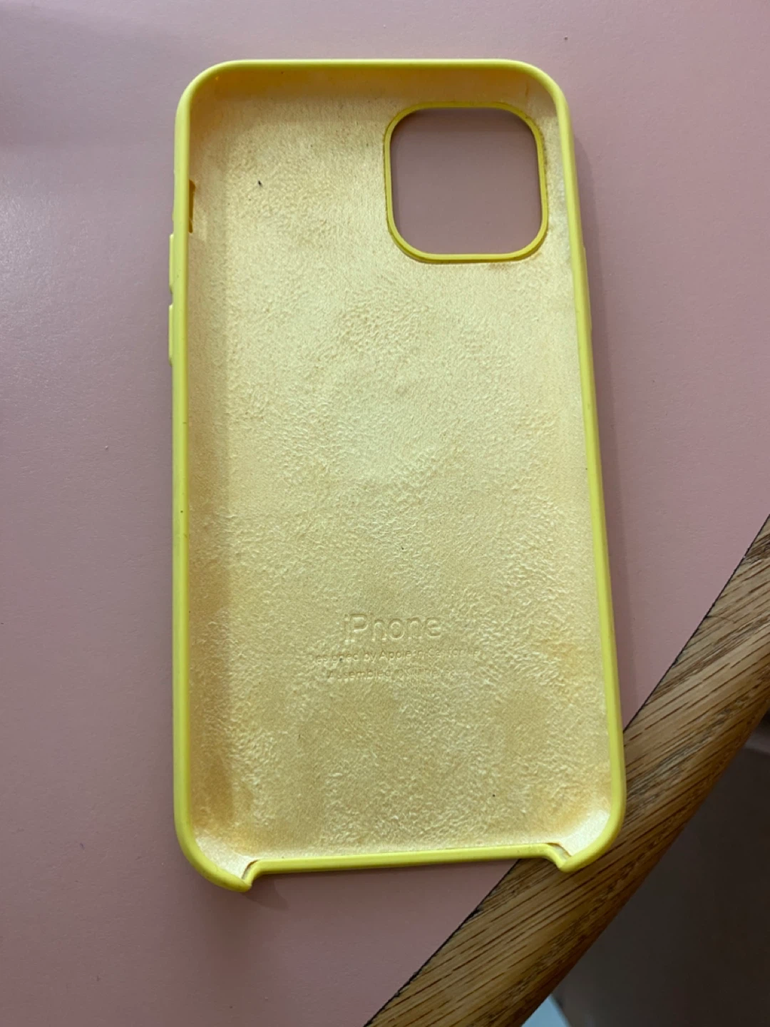 Apple iPhone 11 Pro Silicone Case - Yellow - photo 2