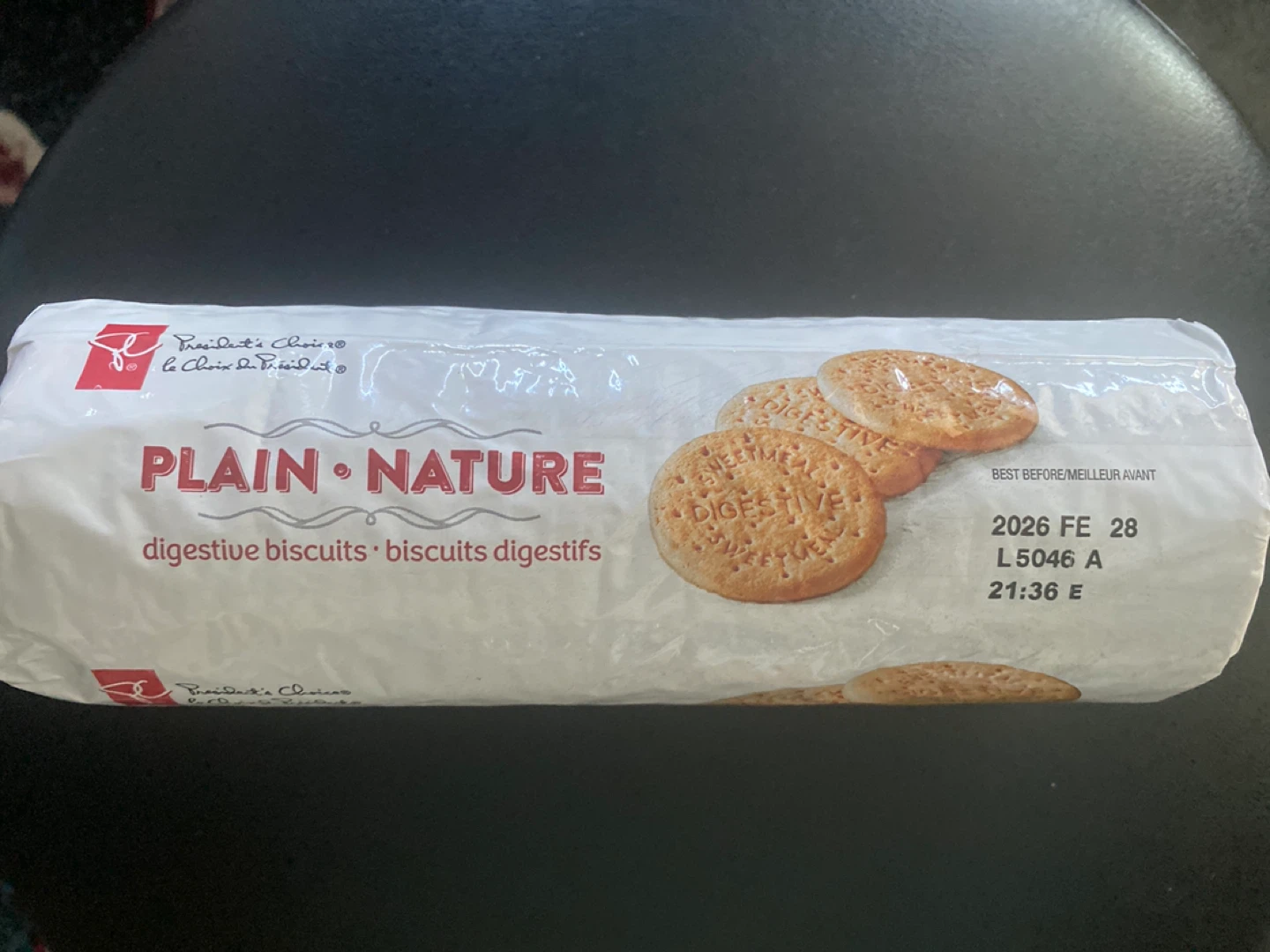 President's Choice ⚽️ Plain & Nature Digestive Biscuits