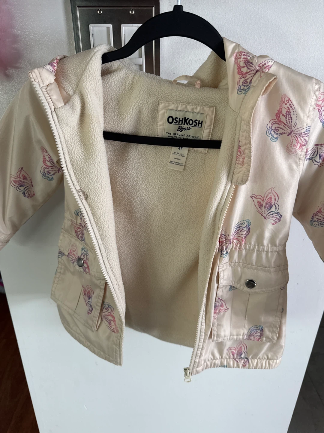 OshKosh B'gosh Girls Butterfly Jacket