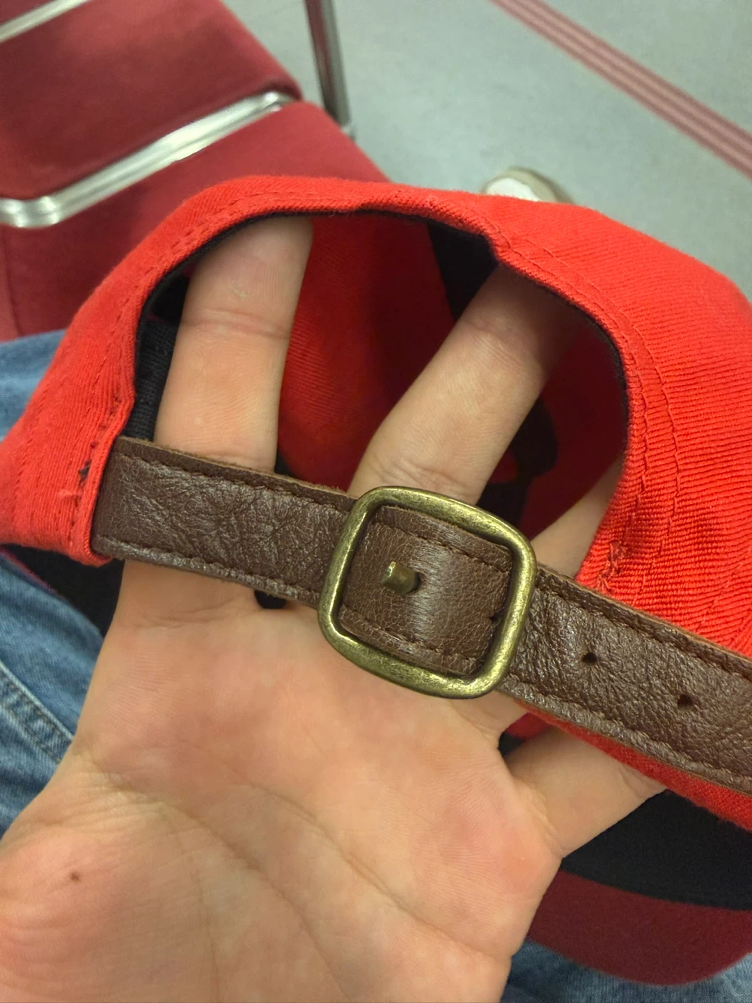 Supreme Red 5-Panel Cap - photo 3