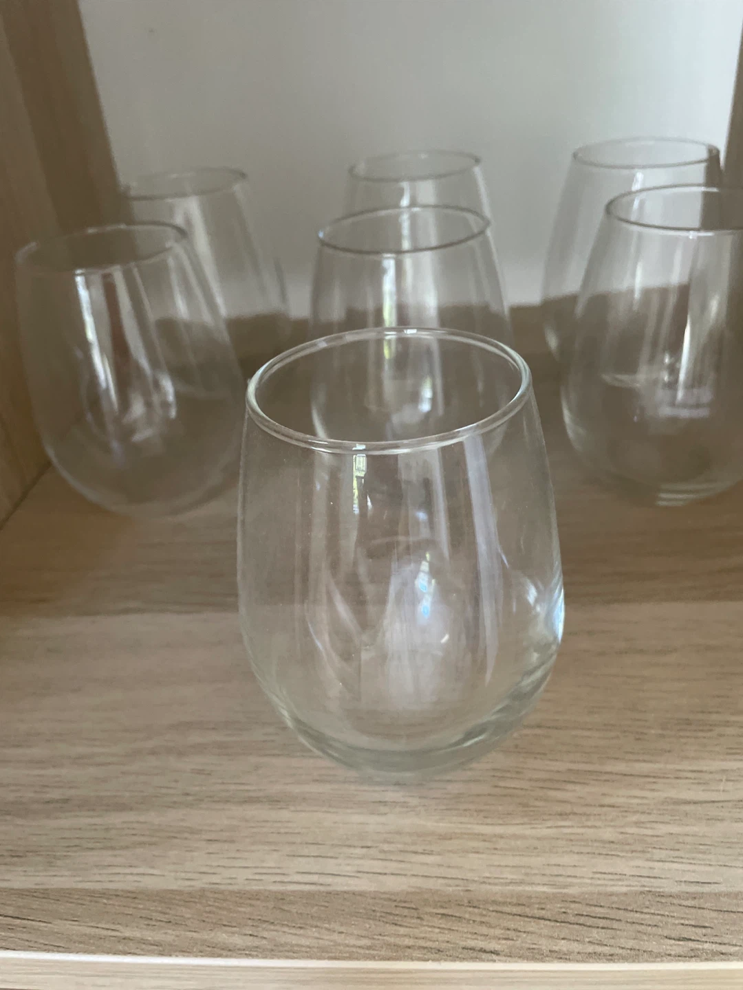 Set of 7 Stemless Wine Glasses - photo 2