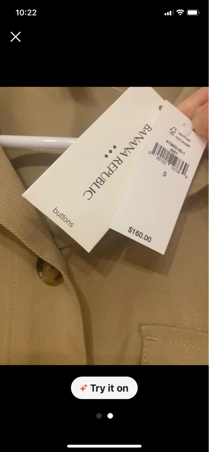 ⚽ Banana Republic Jumpsuit Tan Size S - photo 2