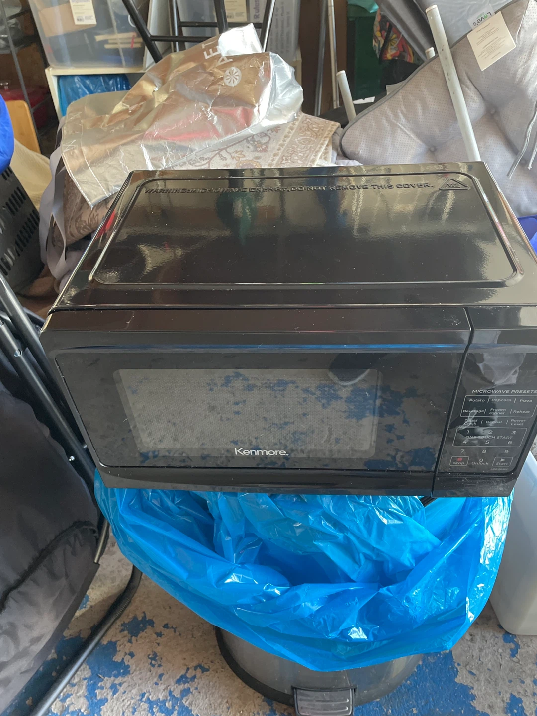 Kenmore Black Microwave - photo 3