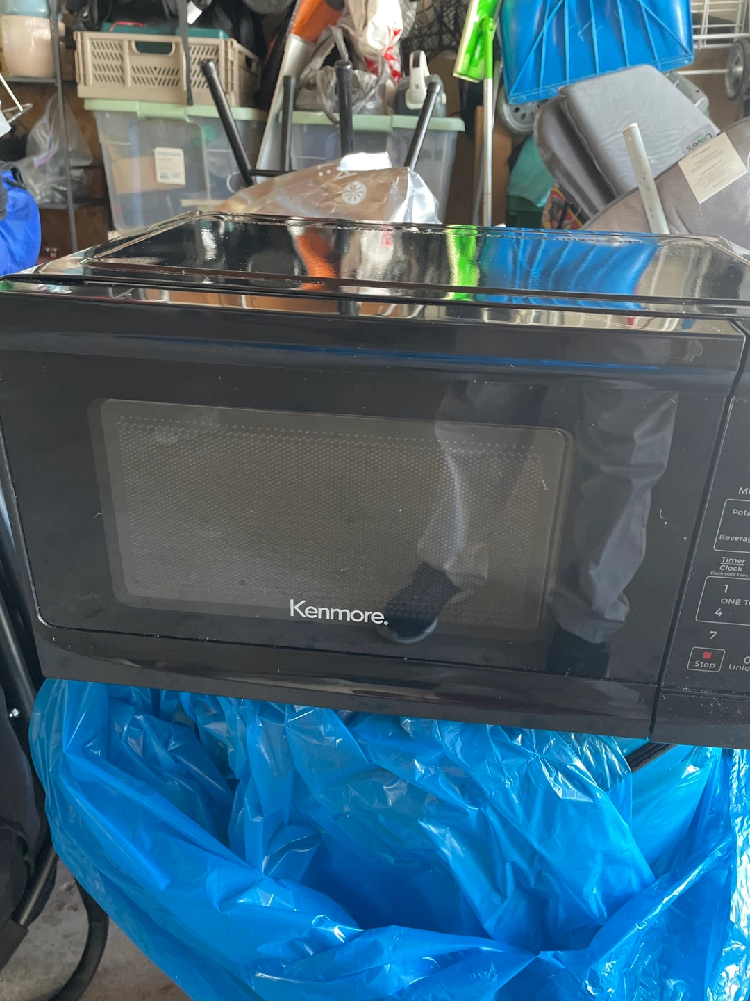 Kenmore Black Microwave