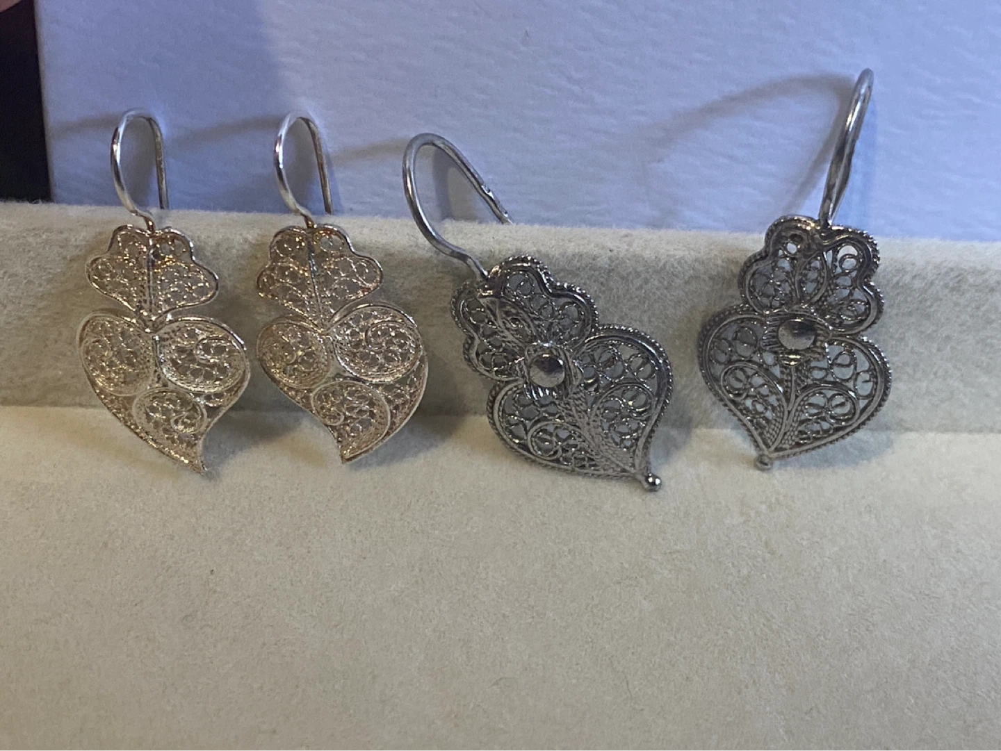 Portuguese Silver Earrings S925 - photo 3