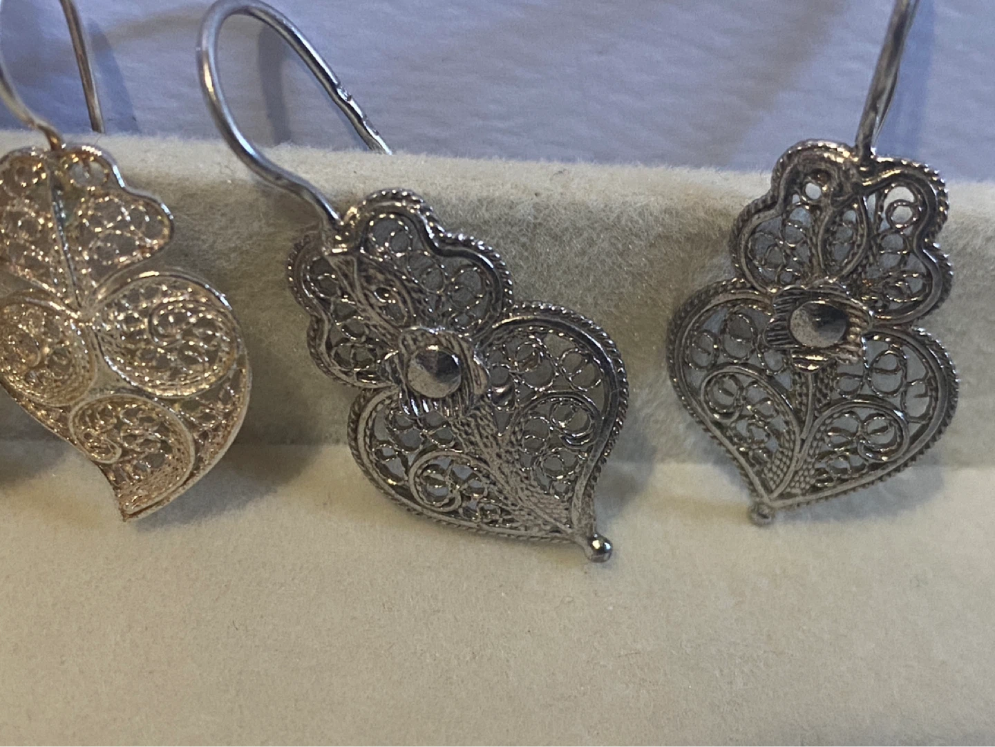 Portuguese Silver Earrings S925 - photo 5