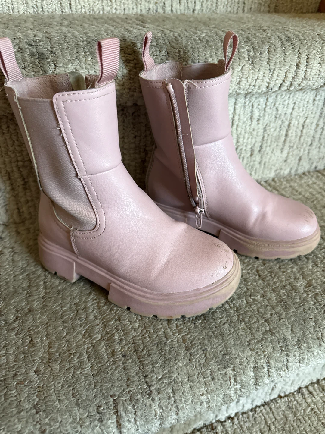 Pink H&M Boots - Size 11 (EUR 28)