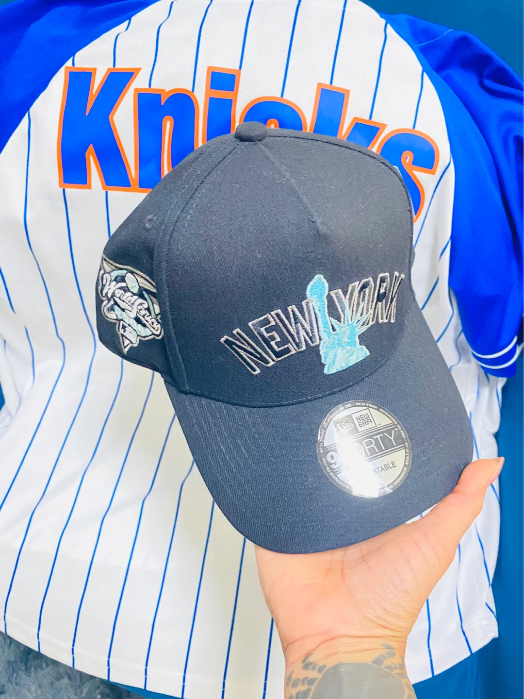 New Era 9Forty New York Statue of Liberty Adjustable Cap - photo 2