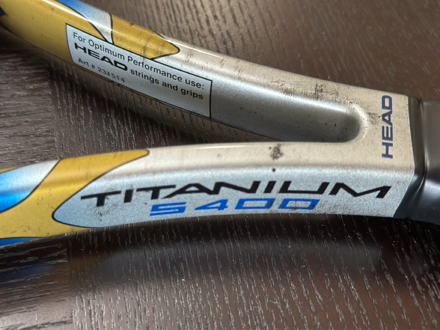 HEAD Titanium S400 Tennis Racquet - photo 3
