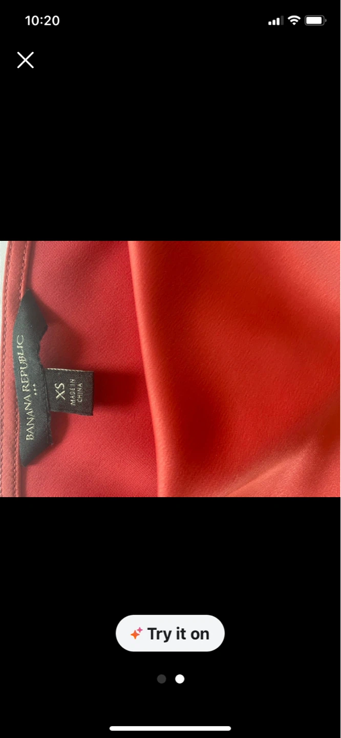 ⚽ Banana Republic Orange Camisole Top - photo 2