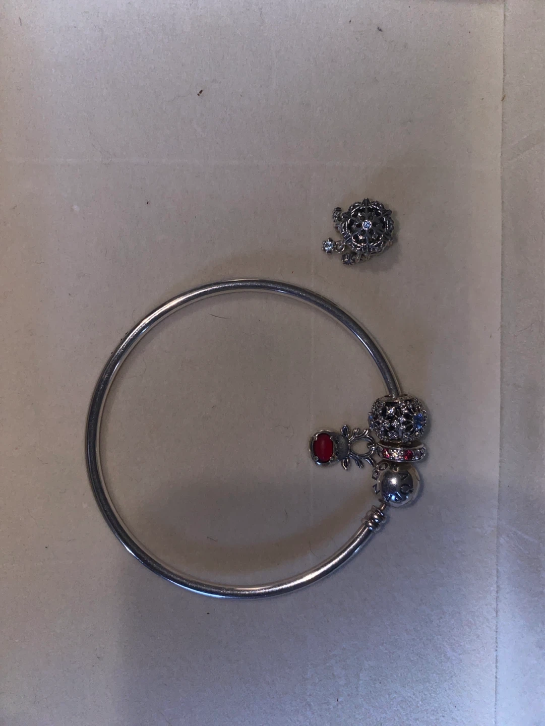 Christmas bracelet and charms Pandora - photo 2
