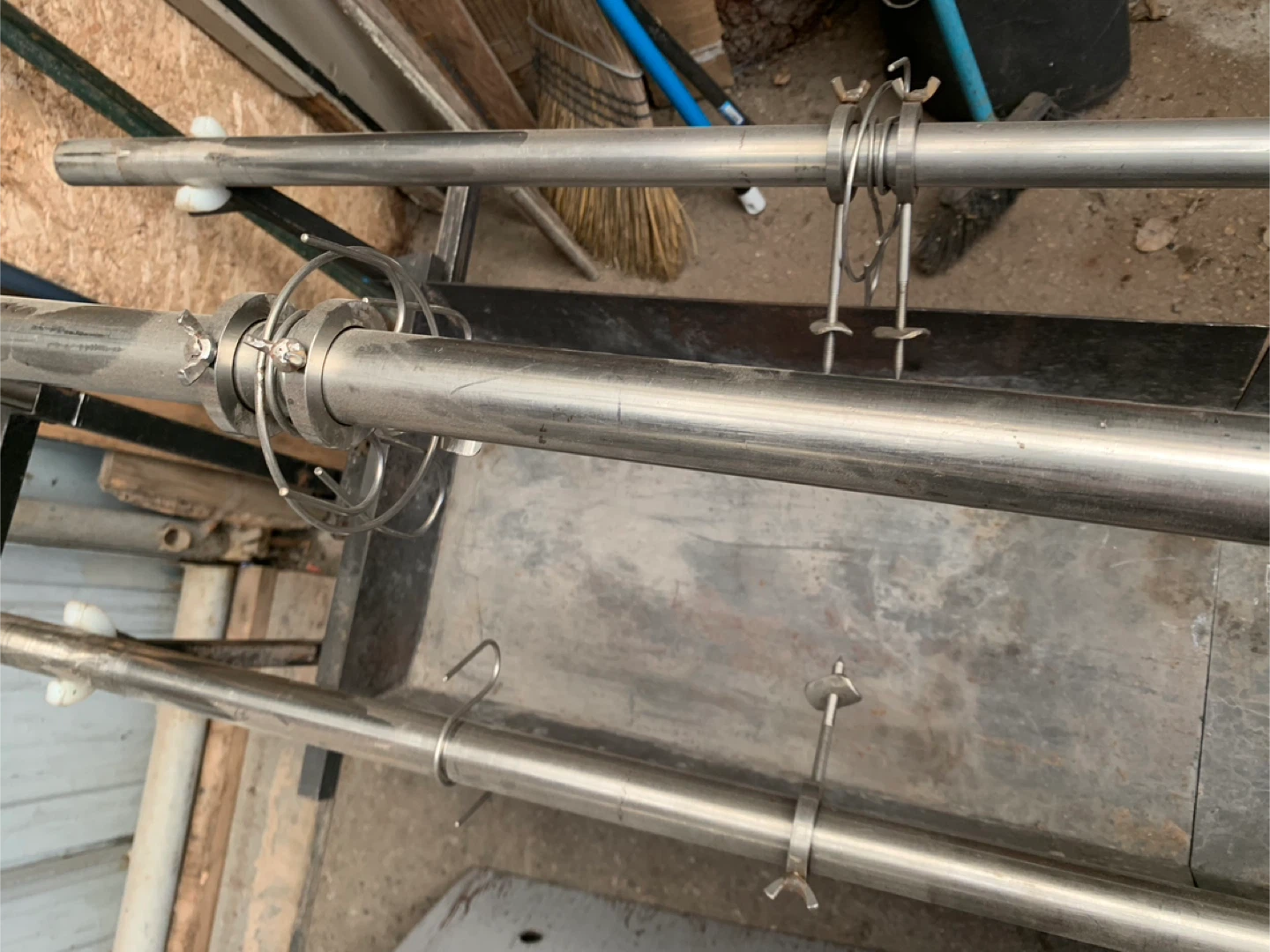 Custom made rotisserie for 2 lamb, pigs or chickens - photo 3