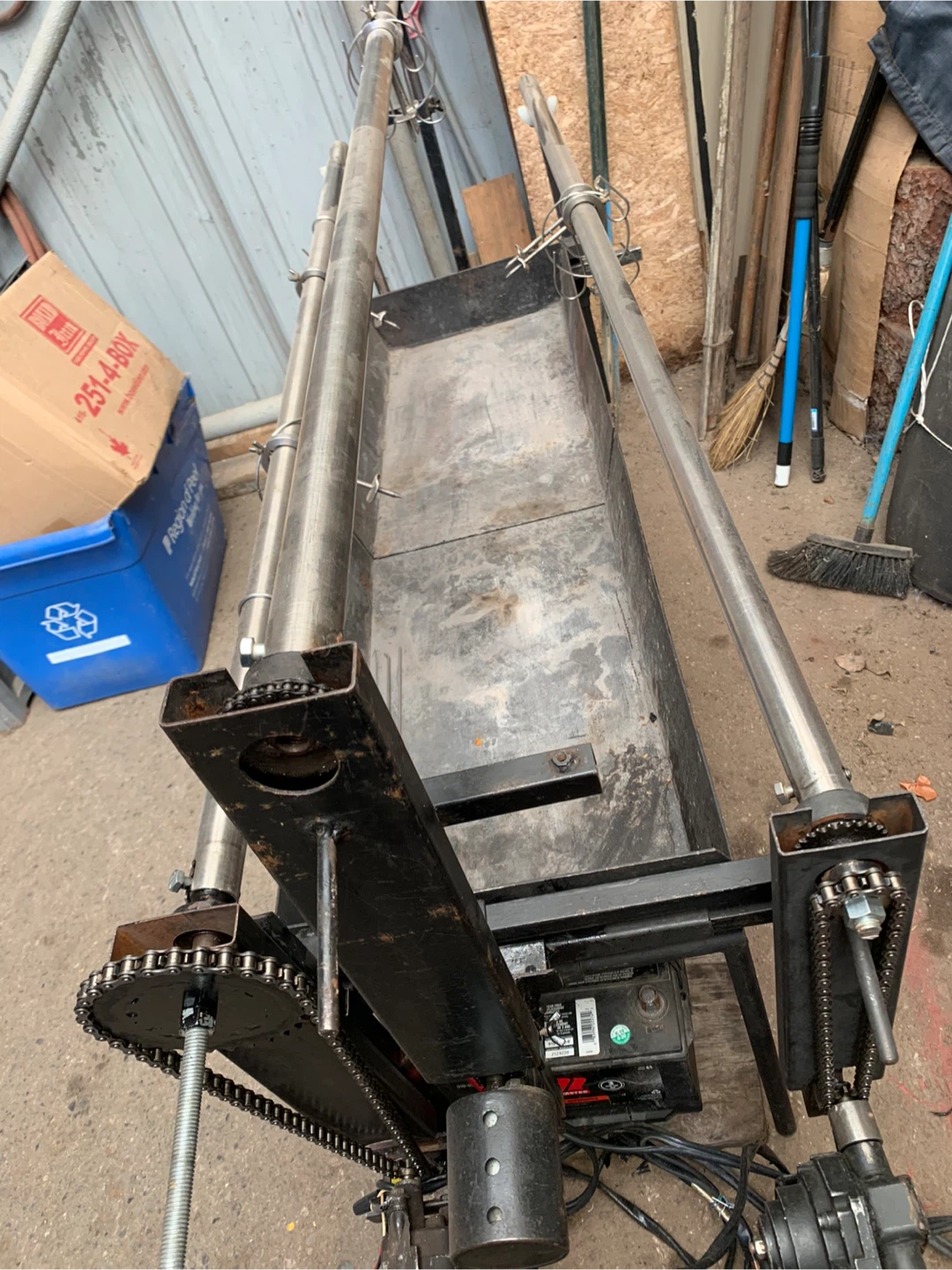 Custom made rotisserie for 2 lamb, pigs or chickens - photo 2