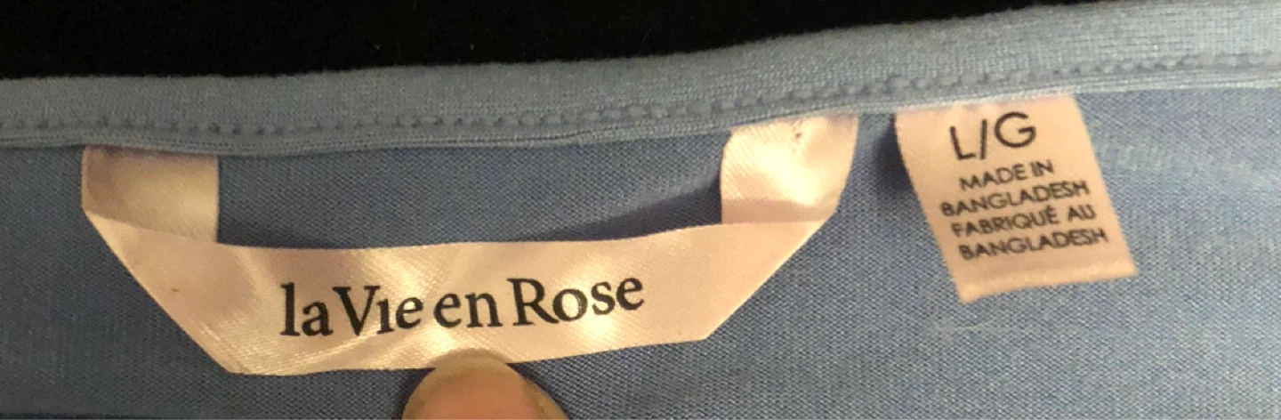 Baby Blue La Vie en Rose Sleepwear - photo 3