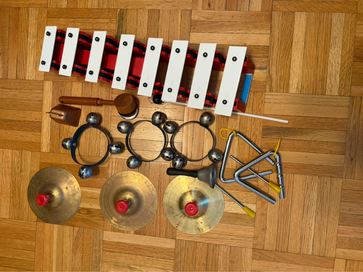 Kids Percussion Instrument Set with Xylophone