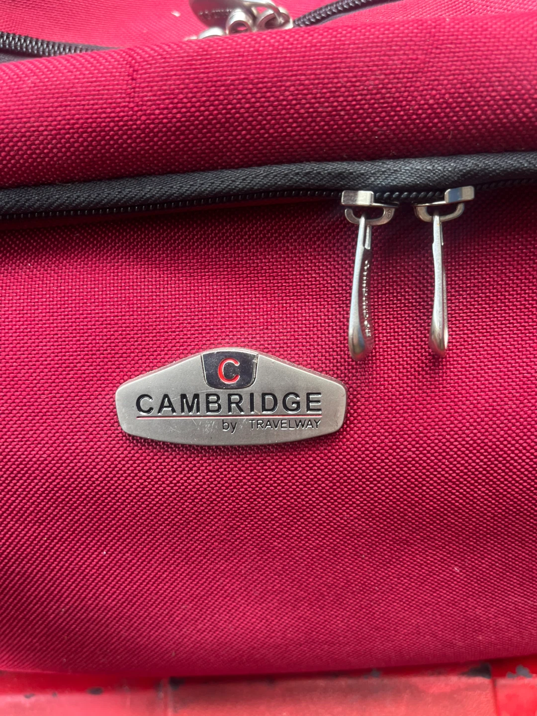 Cambridge by Travelway Red Duffel Bag